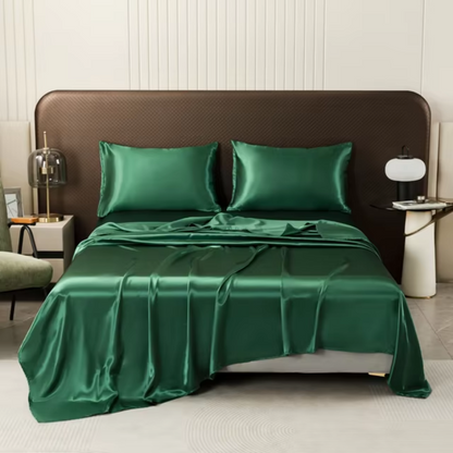 Blessed Silk Bedsheet Set