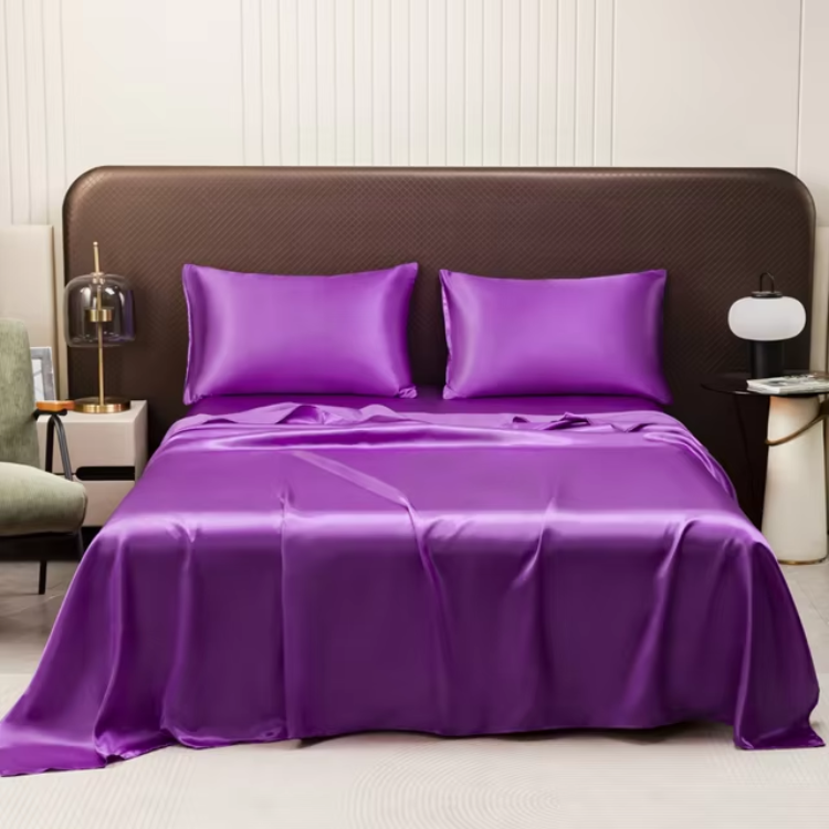 Blessed Silk Bedsheet Set