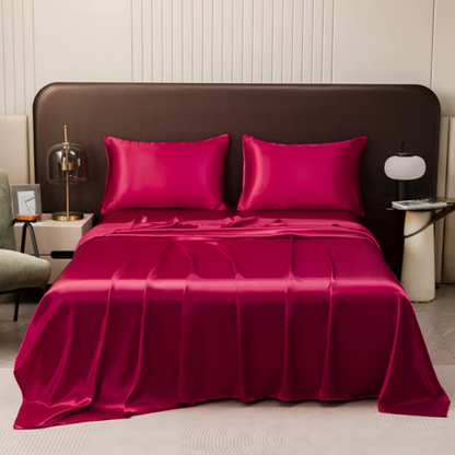 Blessed Silk Bedsheet Set